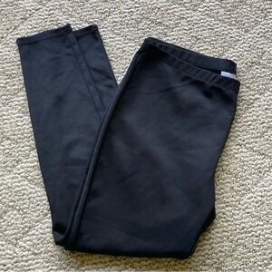 Black leggings XL heavier weight EUC